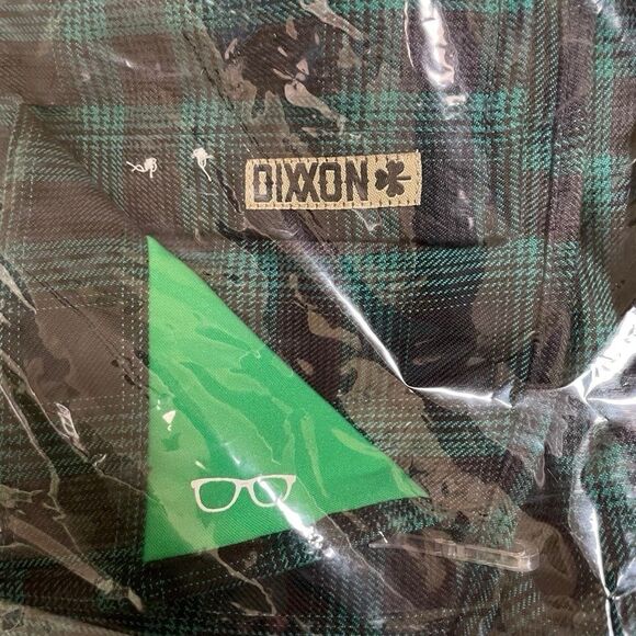 Dixxon Flannel Co McCaffrey Pearl Snap Plaid Shirt Womens S Green Western - Picture 3 of 4